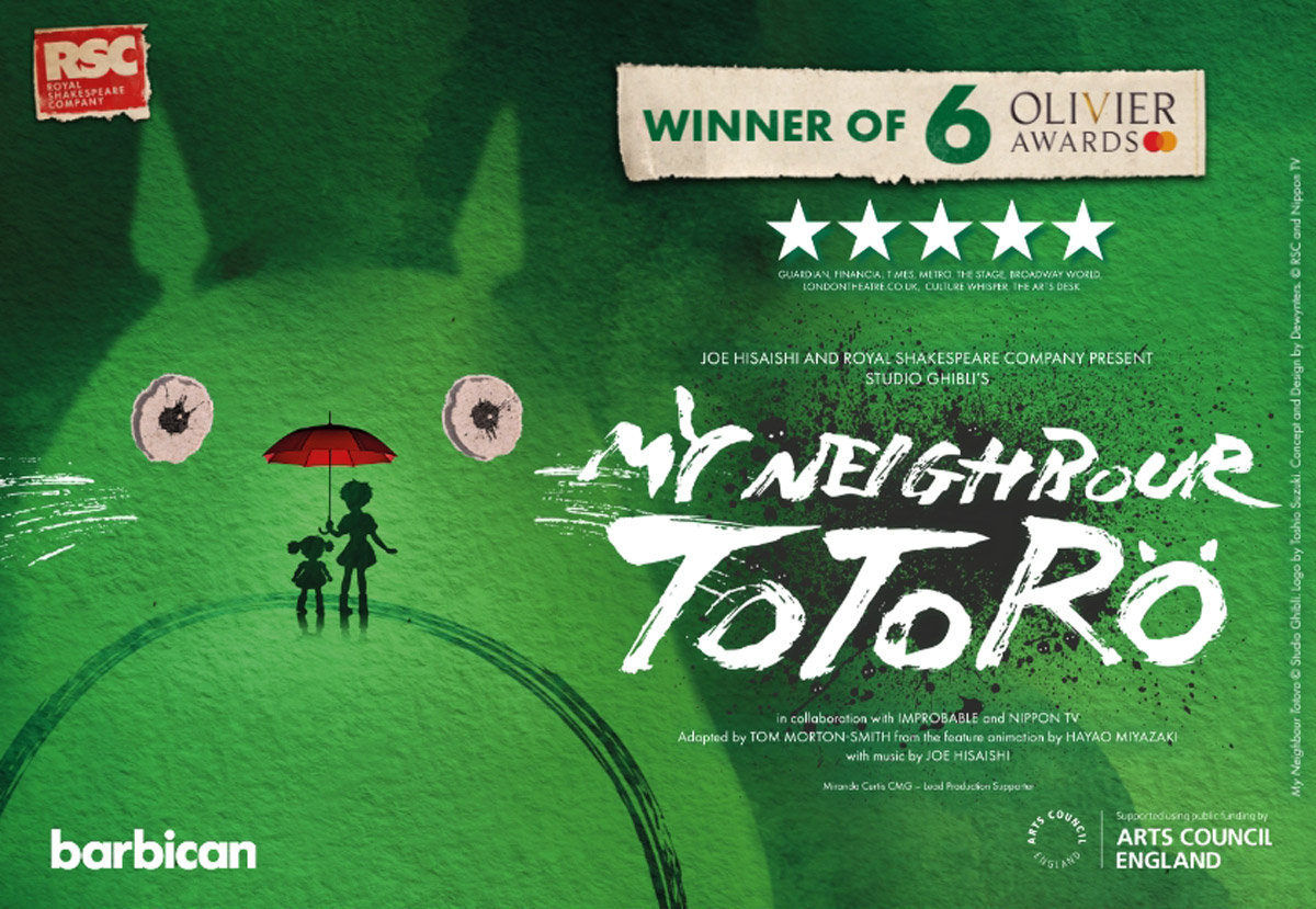 Review: My neighbour Totoro, Barbican&nbsp;*****