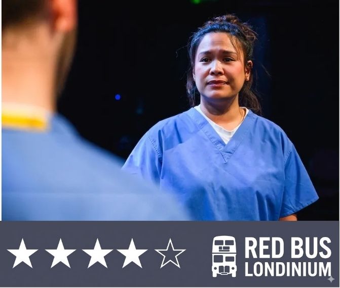 Anjelica Serra in Tending, Riverside studios Credit: Charlie Flint