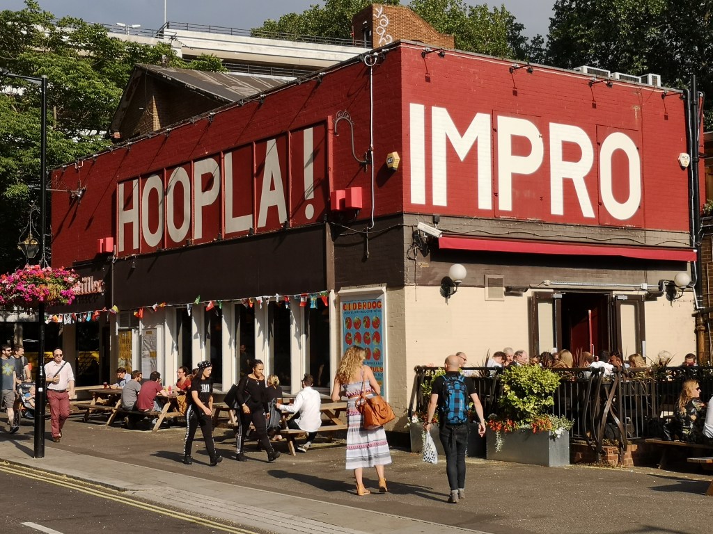 Hoopla Improv Theatre Show Venue by Steve Roe