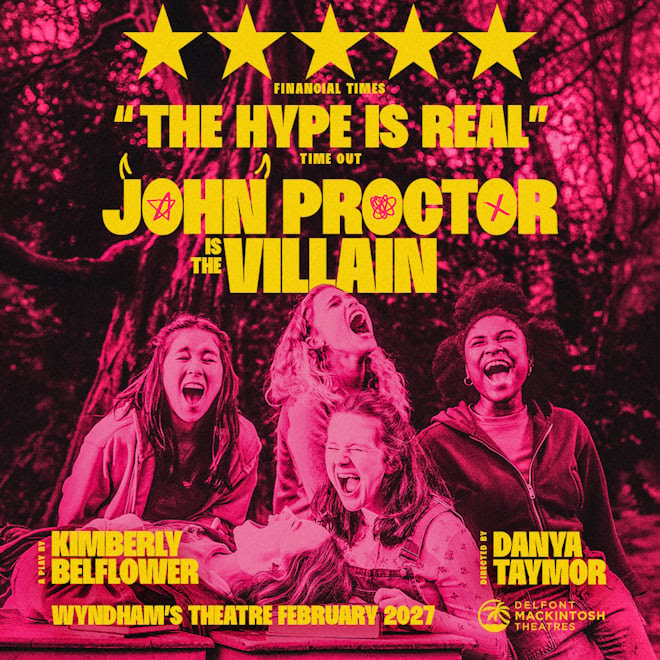 Missed Out at the Royal Court? John Proctor is the Villain Lands at Wyndham’s Theatre