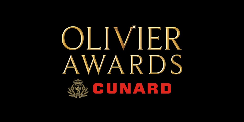 Olivier awards with Cunard logo