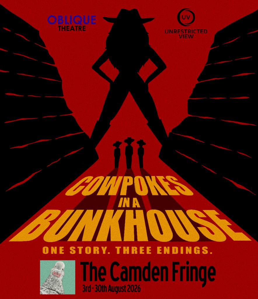 Camden Fringe: Cowpokes in a Bunkhouse poster
